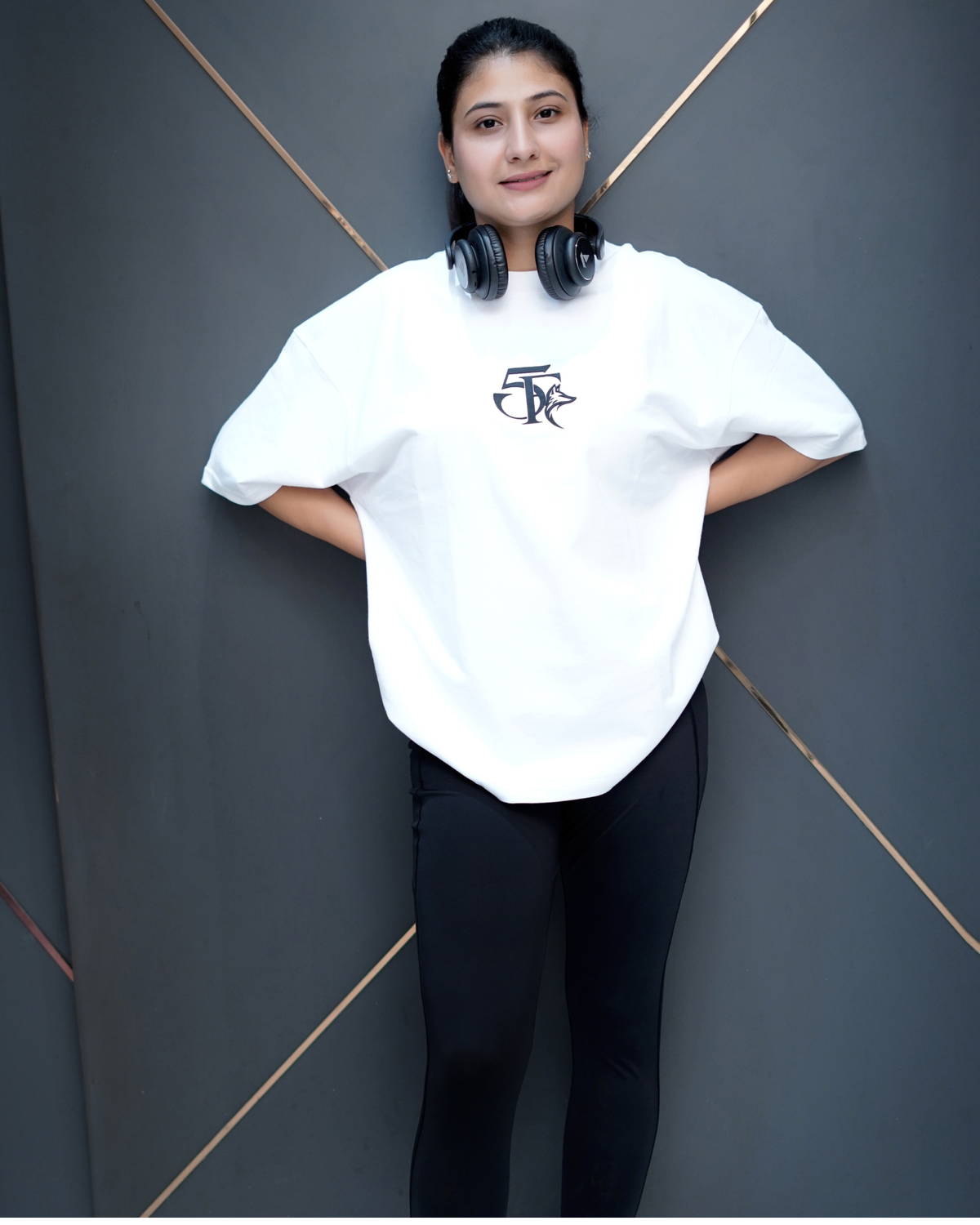 Signature Oversized Boxy Fit T-Shirt