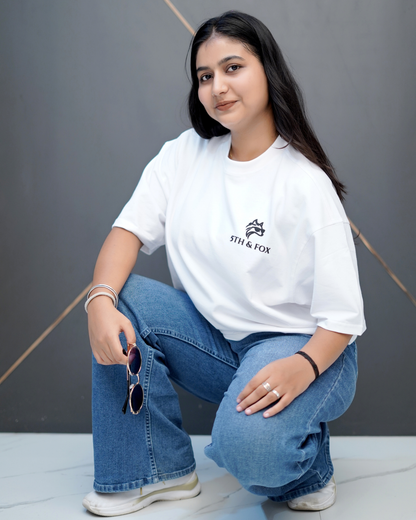 Stay Foxy Oversized Boxy Fit T-Shirt