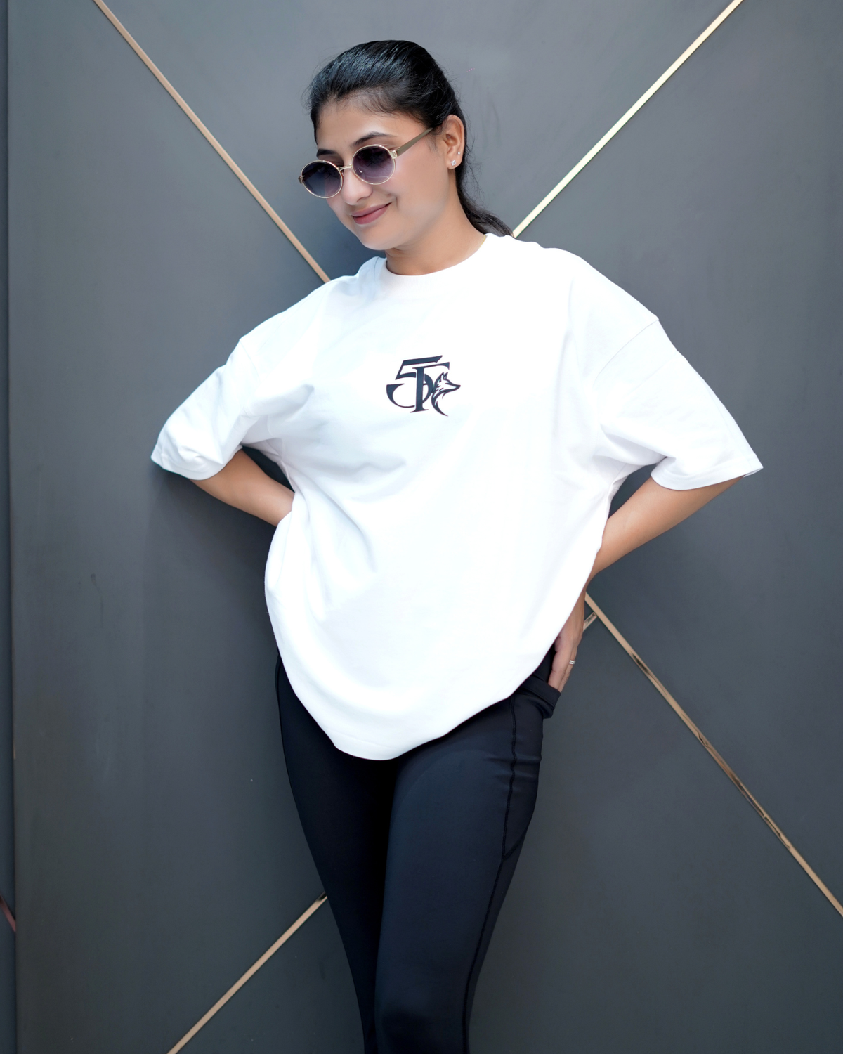 Signature Oversized Boxy Fit T-Shirt