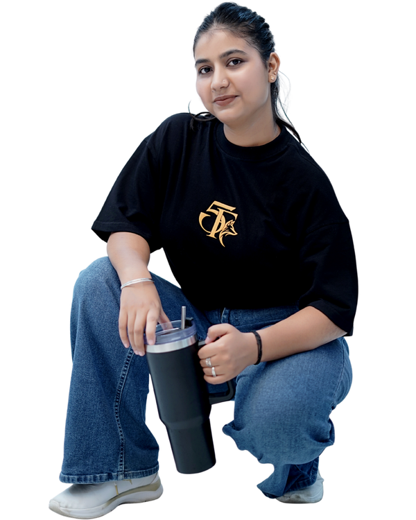 Signature Oversized Boxy Fit T-Shirt