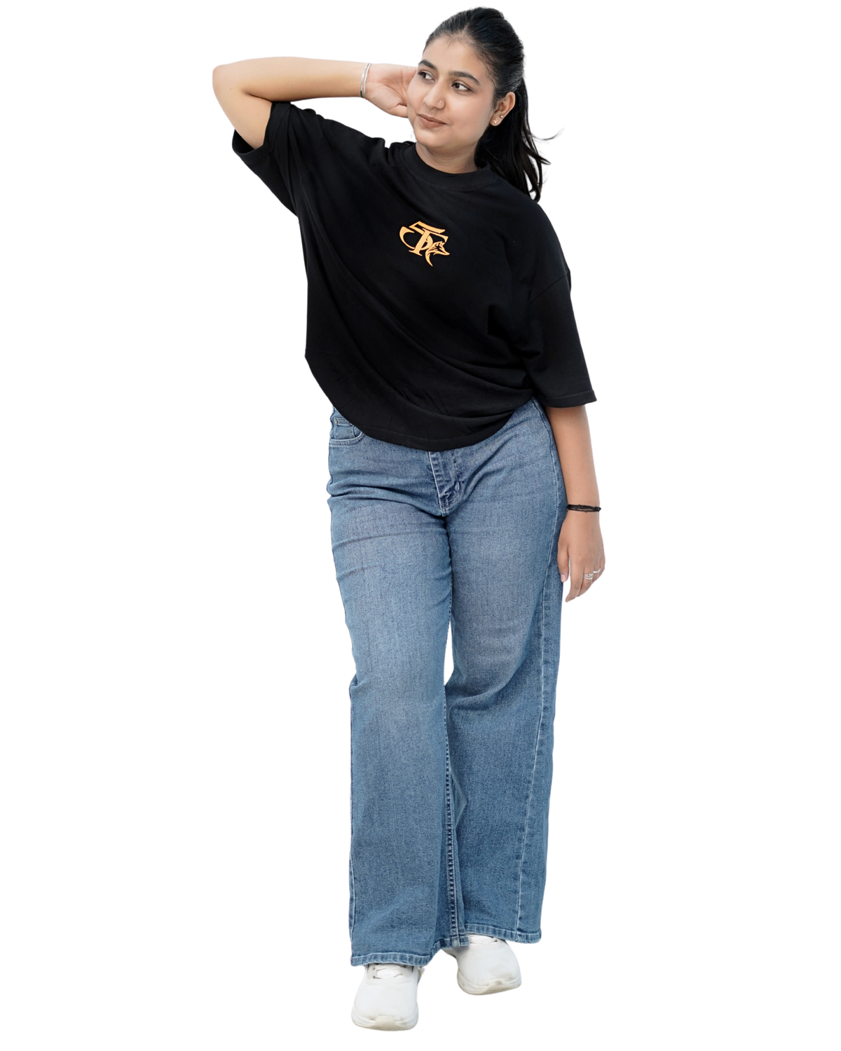 Signature Oversized Boxy Fit T-Shirt