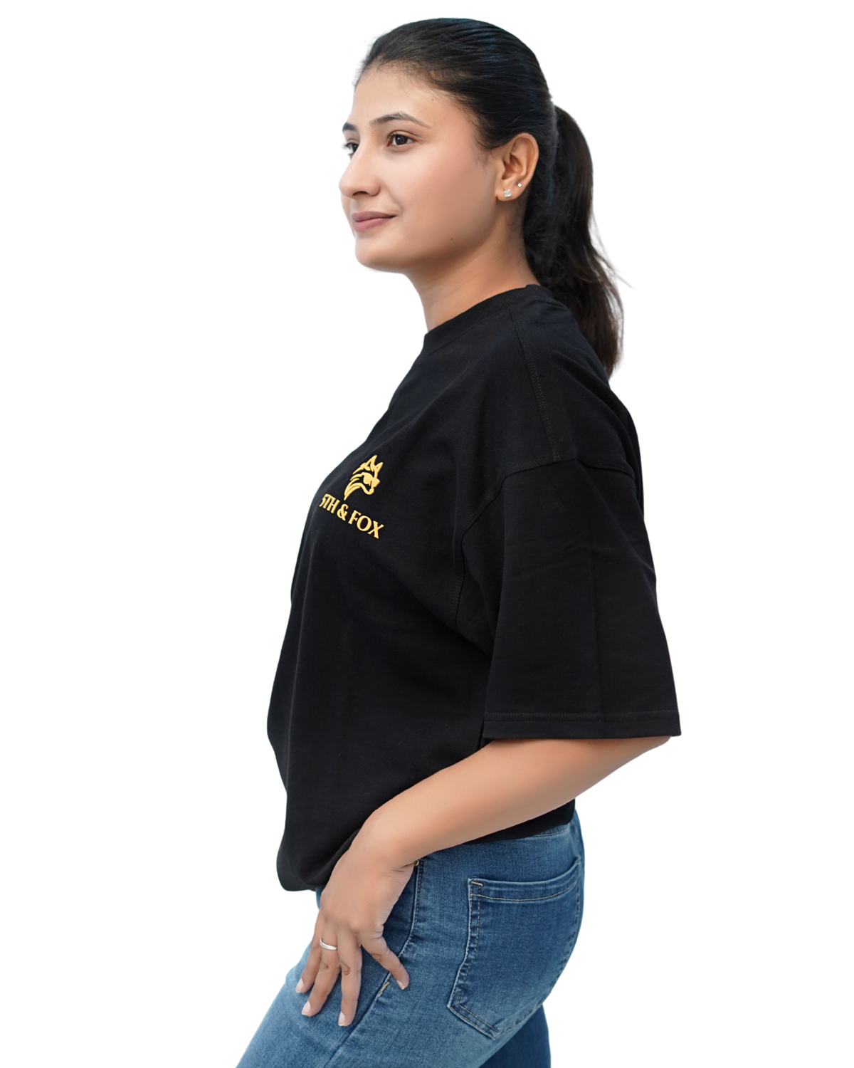 Stay Foxy Oversized Boxy Fit T-Shirt