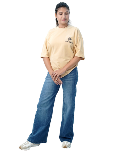 Stay Foxy Oversized Boxy Fit T-Shirt