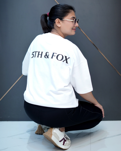Signature Oversized Boxy Fit T-Shirt
